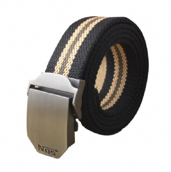  Elastic Strap Webbing Woven Nylon Cotton Canvas Web Belt	