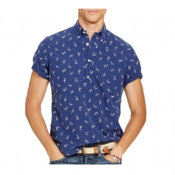 Newest Designs Print Cotton Mens Polo Shirts