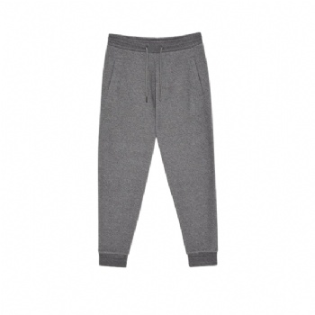  Light Grey Men Sport Gym Sweat Running Track Pants	