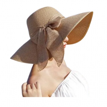 Ladies Elegant Big Brimmed Hat Summer Beach Hat