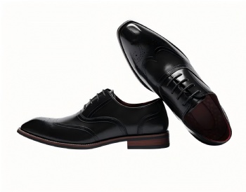  Men′s Footwear Fashion Design Business Formal Dress Genuine Leather Shoes	