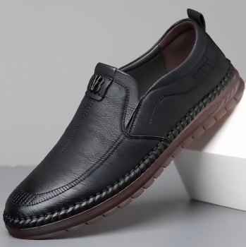 Stylish Genuine Leather Casual Elegant Shoes for Trendy Men